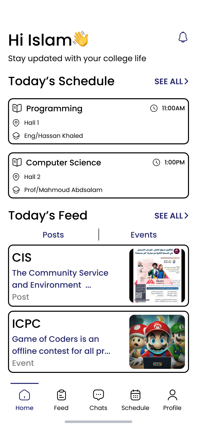 Homepage